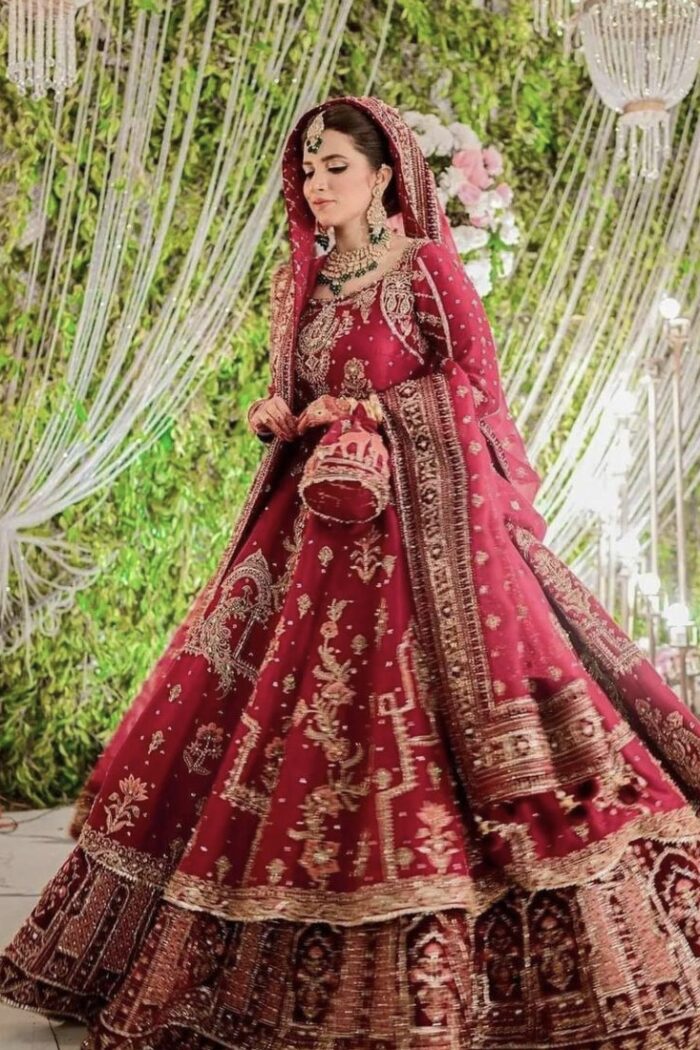 MNR Zmair Silk Bridal Wear on Rent